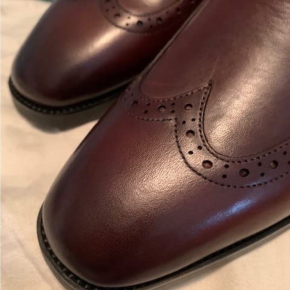 BRAND NEW MENS STYLISH BROWN FALL CHELSEA BOOTS NWT - Picture 9 of 10